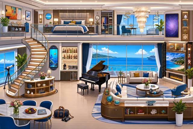 Grand loft suite