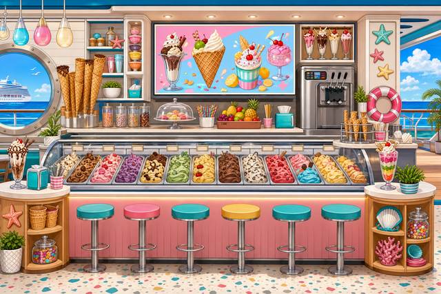 Gelato shop